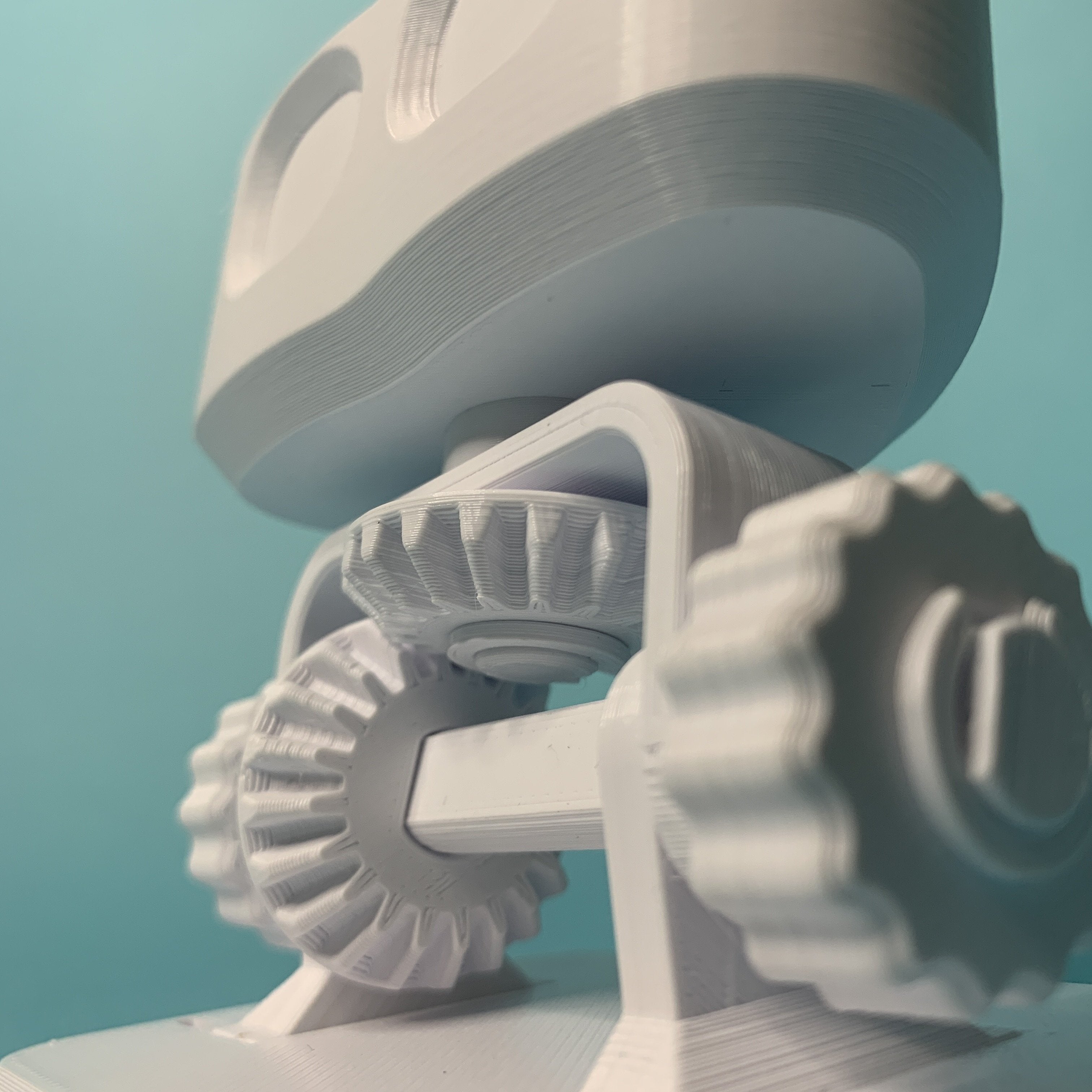 RobBob the Robot Head Kinetic Sculpture