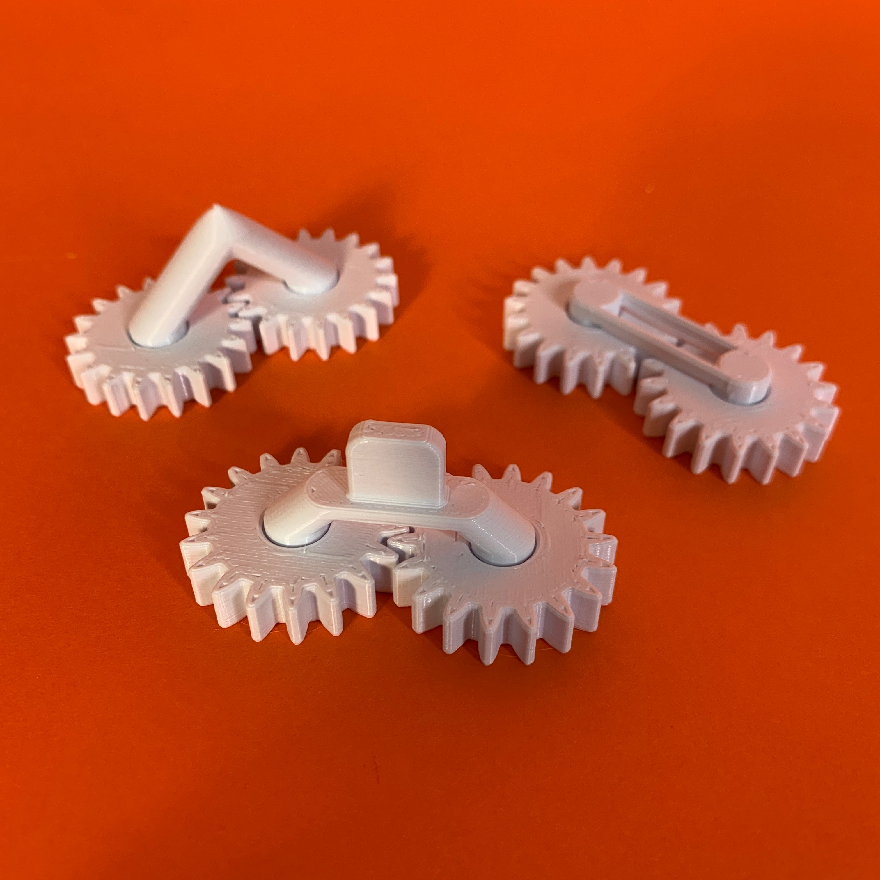 Gear Pair - Print in Place STL