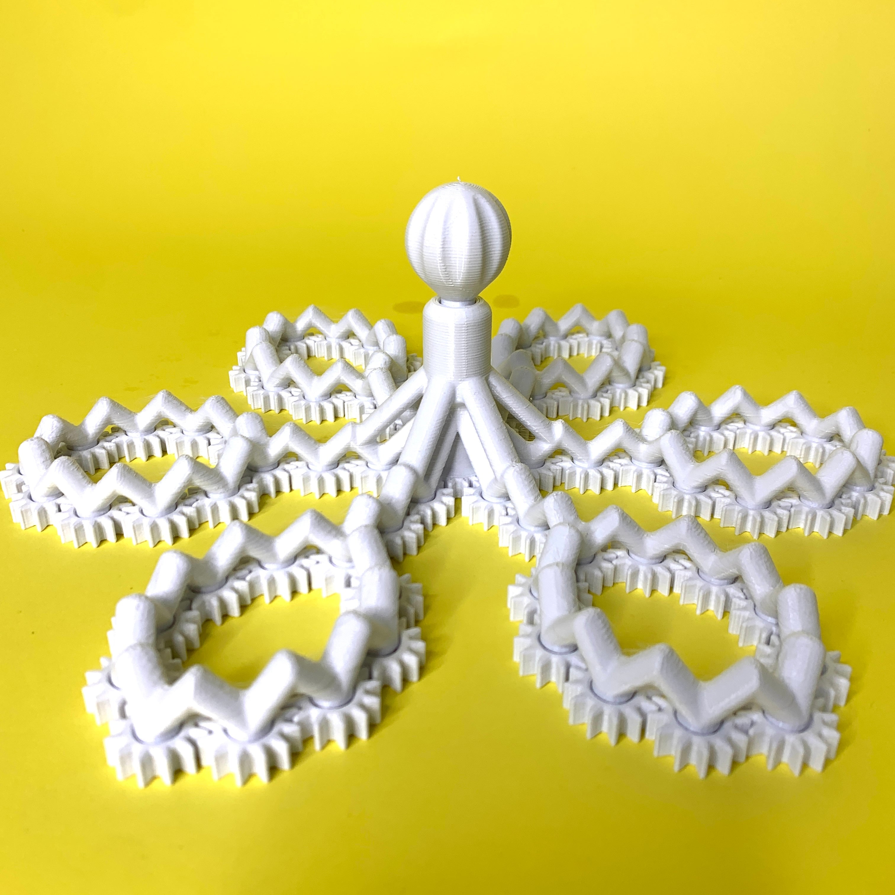 Gear Flakes - Print in Place STL